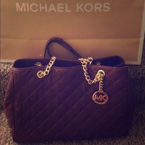 Beautiful quilted Michael Kors handbag